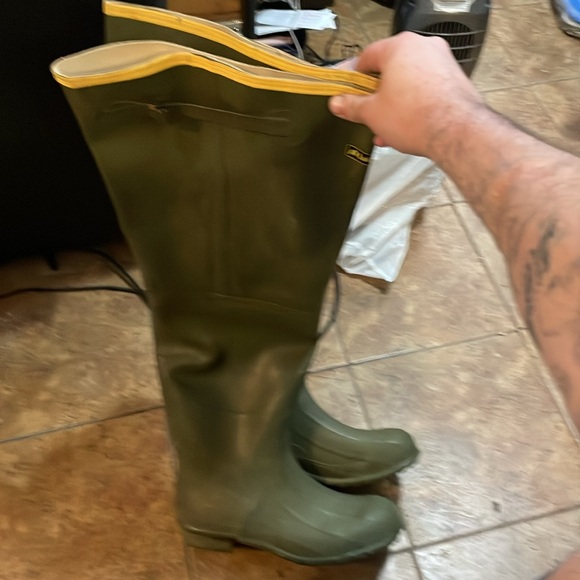 Lacrosse ZXT irrigation hip 26” OD green size us 12, rubber wader boots - Picture 5 of 16